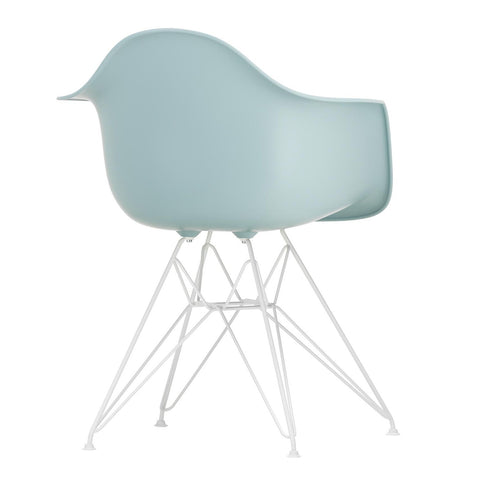 Cadeira de Braços em Plástico Eames DAR / Base Branca